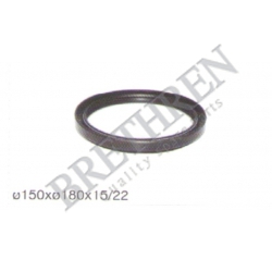 42043079-IVECO, -AXLE STUB SEAL RING, (SPRING BRACKET)