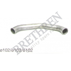 3124910-VOLVO, -EXHAUST PIPE