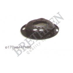 12619200A-SCANIA, -COVER PLATE, DUST-COVER WHEEL BEARING