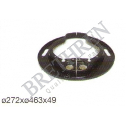 1231429-DAF, -COVER PLATE, DUST-COVER WHEEL BEARING