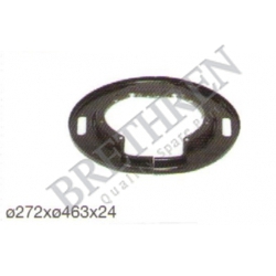 1231435-DAF, -COVER PLATE, DUST-COVER WHEEL BEARING