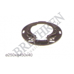 93163350-IVECO, -COVER PLATE, DUST-COVER WHEEL BEARING