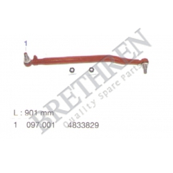 713007-IVECO, -CENTER ROD ASSEMBLY
