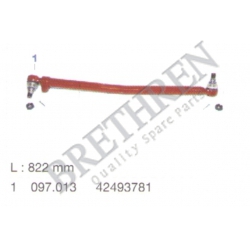 713005-IVECO, -CENTER ROD ASSEMBLY