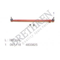 2336101-IVECO, -CENTER ROD ASSEMBLY