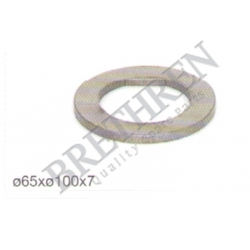7172943-IVECO, -SPACER, STUB AXLE PIN