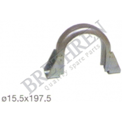 1651230-VOLVO, -COVER RING, PROPSHAFT CENTER BEARING