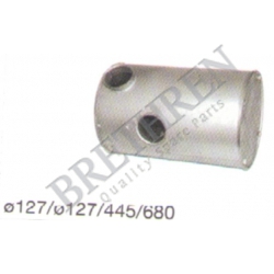 1676497-VOLVO, -MIDDLE-/END SILENCER