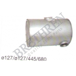 1675911-VOLVO, -MIDDLE-/END SILENCER