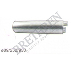 214159-VOLVO, -MIDDLE-/END SILENCER