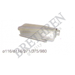 112340-SCANIA, -MIDDLE-/END SILENCER