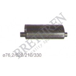 28331-IVECO, -MIDDLE-/END SILENCER