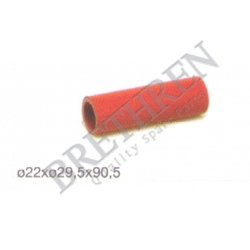110284-SCANIA, -CHARGER INTAKE HOSE