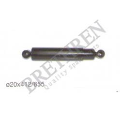 124856-IVECO, -SHOCK ABSORBER