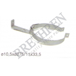 5010424257-RENAULT TRUCKS, -PIPE CONNECTOR, EXHAUST SYSTEM