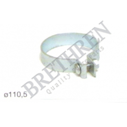 071555110501-MAN, IVECO, MERCEDES-BENZ, -PIPE CONNECTOR, EXHAUST SYSTEM