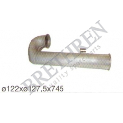 1376803-DAF, -EXHAUST PIPE