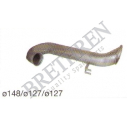 1331936-DAF, -EXHAUST PIPE