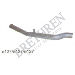 1333654-DAF, -EXHAUST PIPE