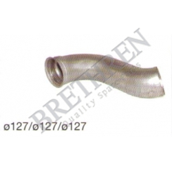 1287304-DAF, -EXHAUST PIPE