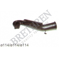 0556578-DAF, -EXHAUST PIPE