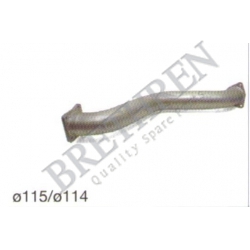0375002-DAF, -EXHAUST PIPE