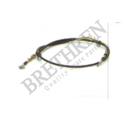 1332070-DAF, -ACCELERATOR CABLE