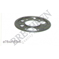 9044200644-MERCEDES-BENZ, -COVER PLATE, DUST-COVER WHEEL BEARING