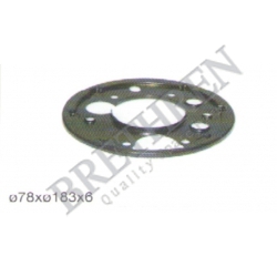 9044200744-MERCEDES-BENZ, -COVER PLATE, DUST-COVER WHEEL BEARING