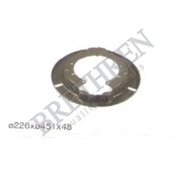 81501015136-MAN, -COVER PLATE, DUST-COVER WHEEL BEARING