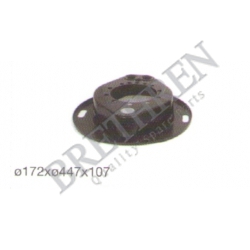 118198-SCANIA, -COVER PLATE, DUST-COVER WHEEL BEARING
