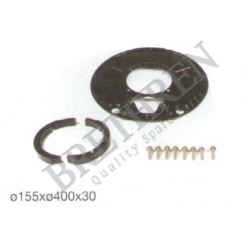 3005020901-SAF SAUER ACHSEN, -COVER PLATE, DUST-COVER WHEEL BEARING