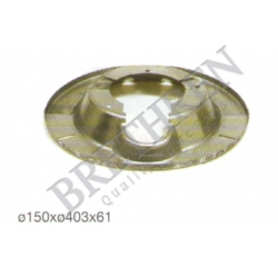 M046565--COVER PLATE, DUST-COVER WHEEL BEARING