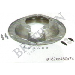 M009260--COVER PLATE, DUST-COVER WHEEL BEARING