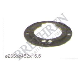3074210120-MERCEDES-BENZ, -COVER PLATE, DUST-COVER WHEEL BEARING