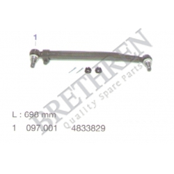41005466-IVECO, -CENTER ROD ASSEMBLY