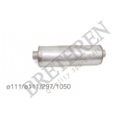 112334-SCANIA, -MIDDLE-/END SILENCER