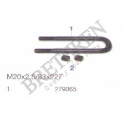 279065S-SCANIA, -SPRING CLAMP