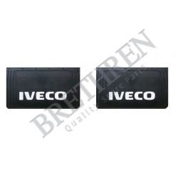 -IVECO, -RUBBER EMBOSSED MUD FLAP